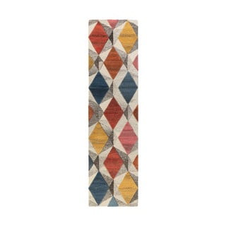 Vlnený koberec Flair Rugs Yara, 60 x 230 cm