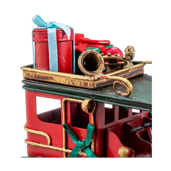 Kovová vianočná figúrka (výška  8 cm) Vintage Car – Casa Selección-image-2