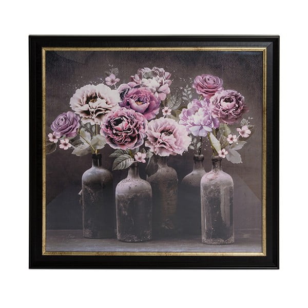 Obraz v ráme Graham & Brown Bloom Floral, 80 x 80 cm