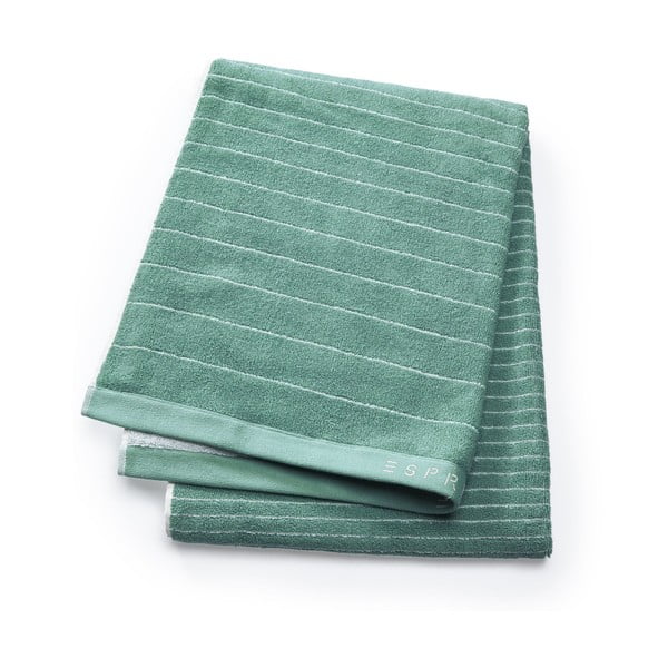 Zelený uterák Esprit Grade, 50 x 100 cm
