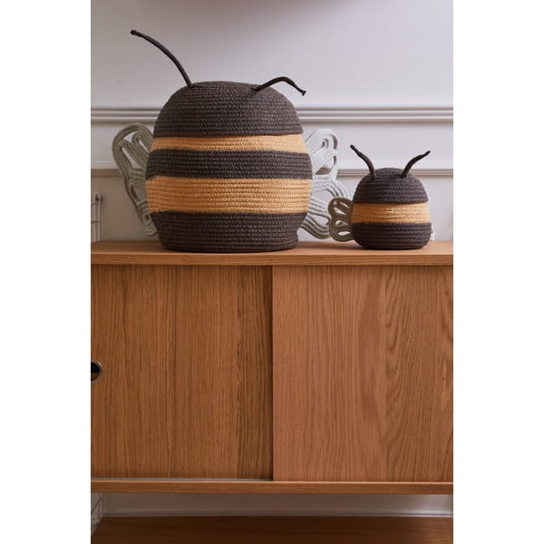 Látkový detský kôš na hračky ø 30x32 cm Mama Bee – Lorena Canals-image-3