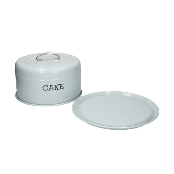 Modrá plechová dóza na koláč Kitchen Craft Nostalgia, ⌀ 28,5 cm-image-4