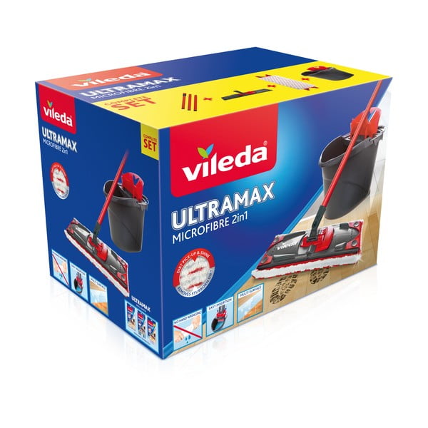 Set vedierka a mopu na podlahu Vileda Ultramax-image-4