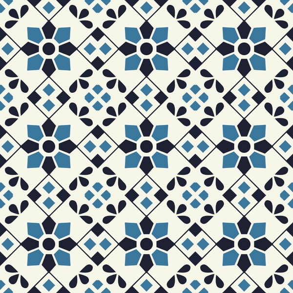 Dlaždicová samolepka Ambiance Karina, 40 × 40 cm-image-1