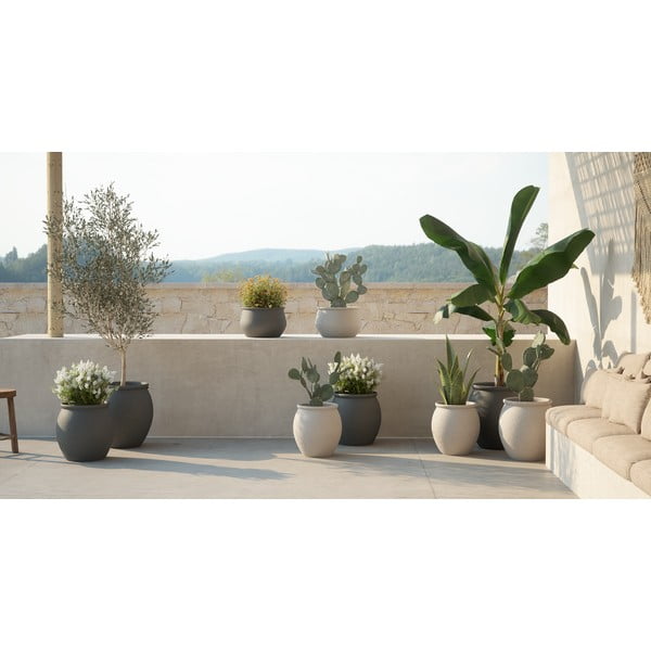 Keramický ručne vyrobený kvetináč ø 29 cm Artemis – Artevasi-image-3