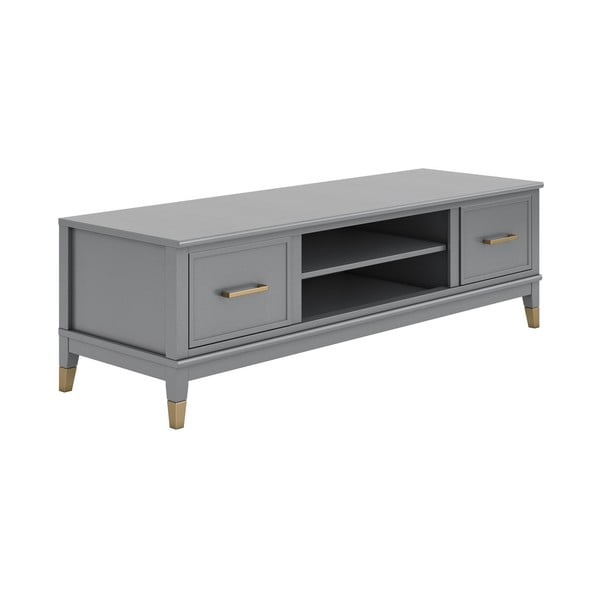 Sivý TV stolík CosmoLiving by Cosmopolitan Westerleigh-image-2