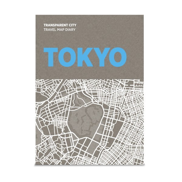 Mapa na poznámky Palomar Transparent City Tokyo