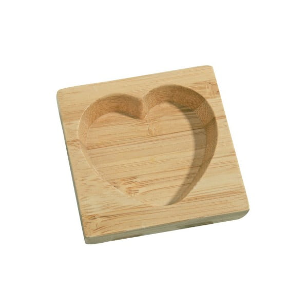 Servírovacia bambusová miska Kosova One Heart, 6 x 6 cm
