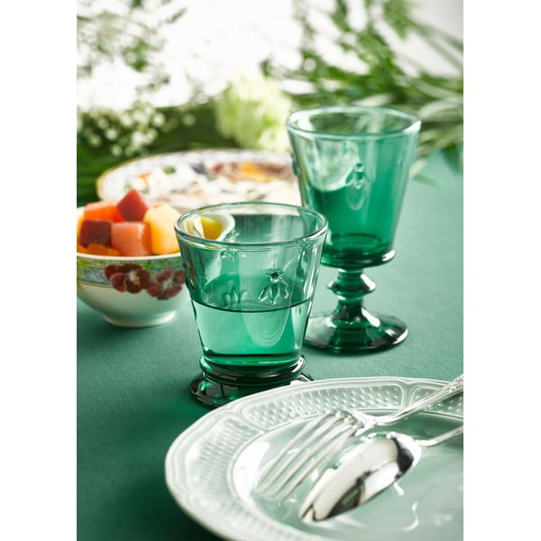 Smaragdovozelený pohár na víno La Rochère Bee, 200 ml-image-2