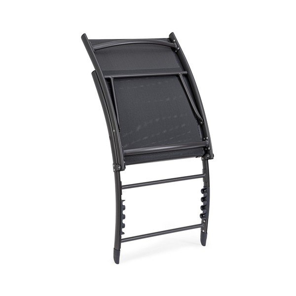 Antracitové kovové záhradné ležadlo Taylor – Bizzotto-image-4