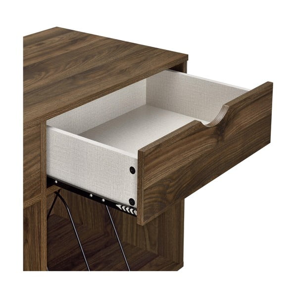 Hnedá knižnica Novogratz Concord, 101 x 81 cm-image-1