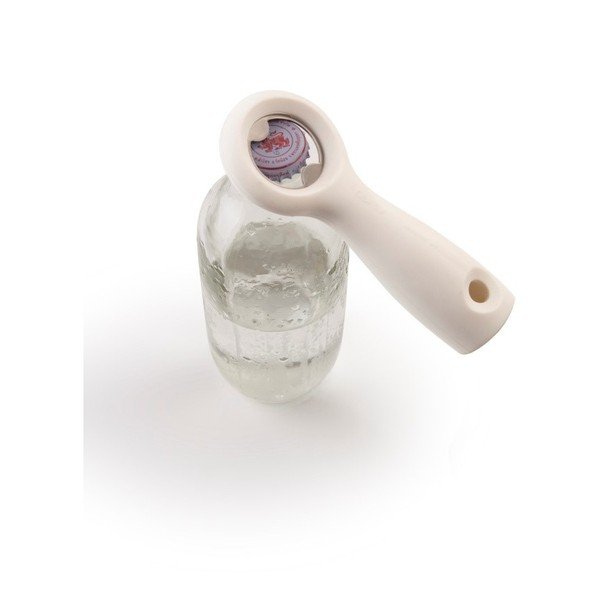 Biely otvárač Qualy Bottle Opener-image-1
