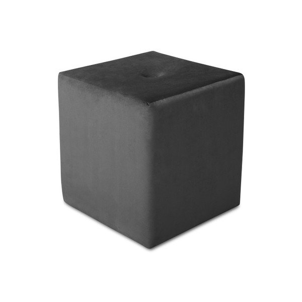 Tmavosivý puf Mazzini Sofas Margaret, 40 × 45 cm-image-3