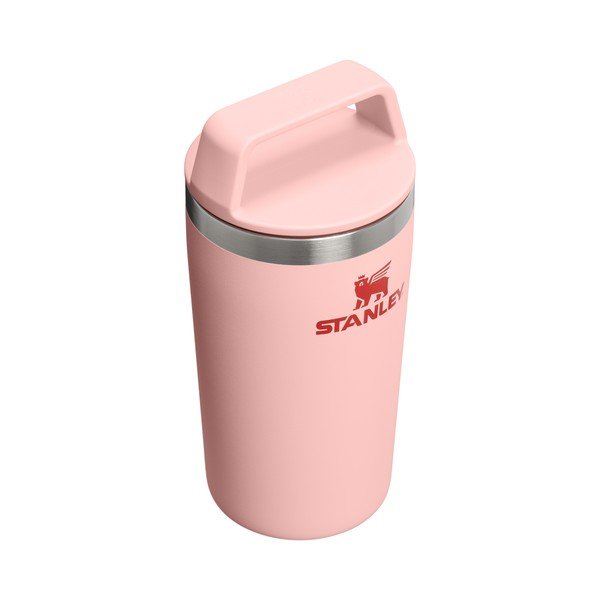 Broskyňový termo hrnček z nehrdzavejúcej ocele 350 ml Café-To-Go Travel Mug Peach Rose – Stanley-image-3