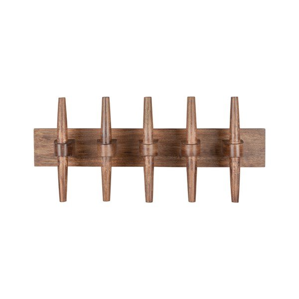 Nástenný vešiak z mangového dreva v prírodnej farbe Jakub – Dutchbone