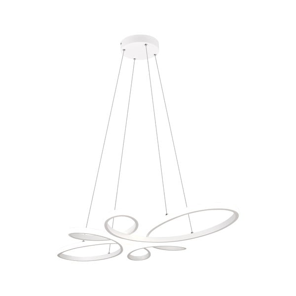 Biele LED závesné svietidlo Fly – Trio