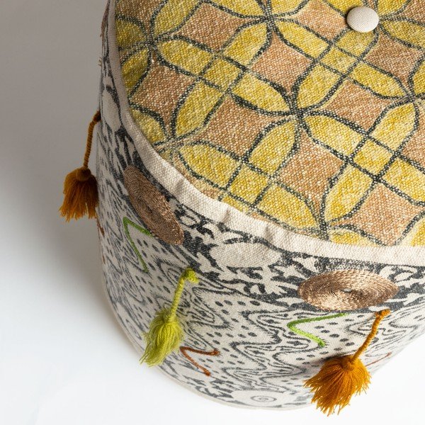 Farebný puf La Forma Haakon, výška 35 cm-image-1