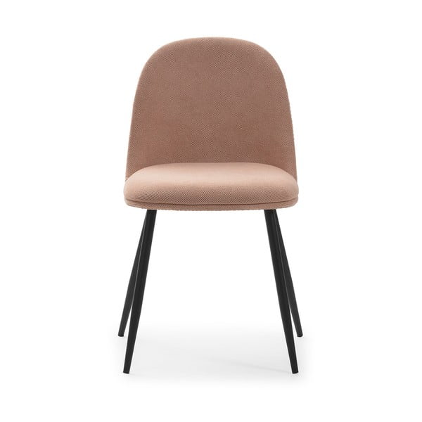 Svetloružové jedálenské stoličky v súprave 4 ks Malila – Marckeric-image-2