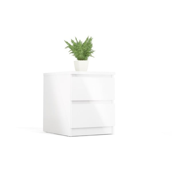 Biely nočný stolík Naia - Tvilum-image-4