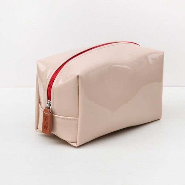 Ružová kozmetická taška Caroline Gardner Cube