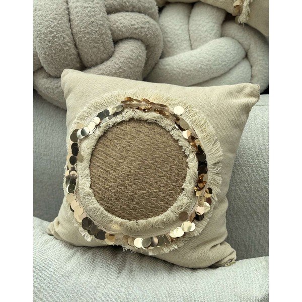 Obliečka na vankúš 43x43 cm Sequins – Mioli Decor-image-4