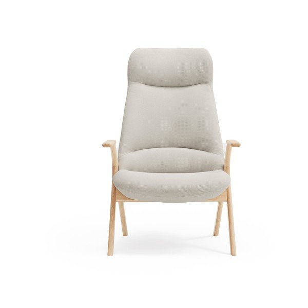 Krémové kreslo Dins – Teulat-image-1