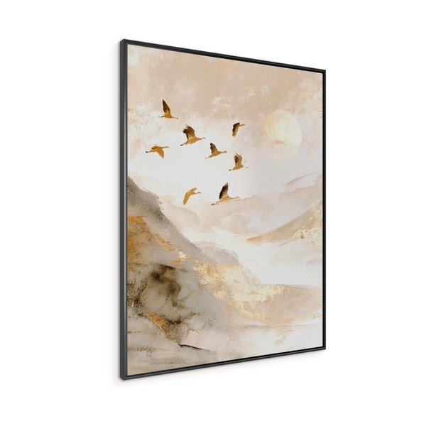 Tlačený obraz s rámom 60x80 cm Golden Peaks II – Styler-image-4