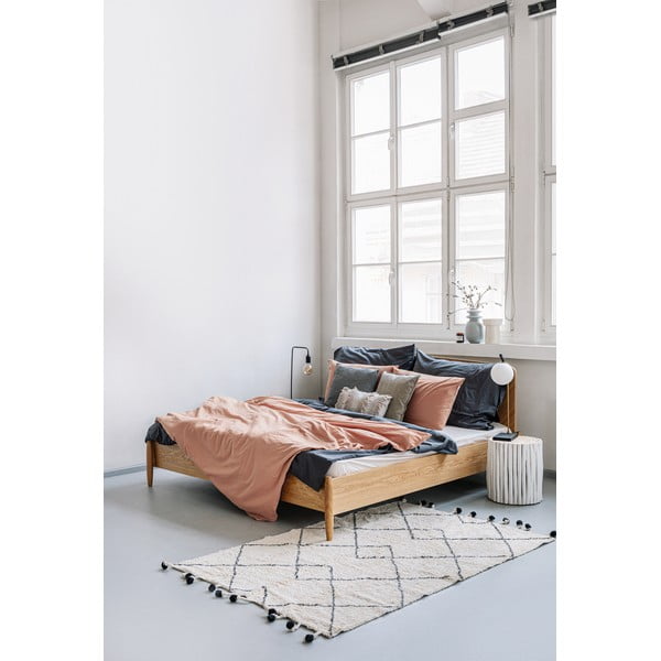 Prírodne hnedé obliečky na dvojlôžko zo stonewashed bavlny Bonami Selection, 200 x 200 cm-image-3