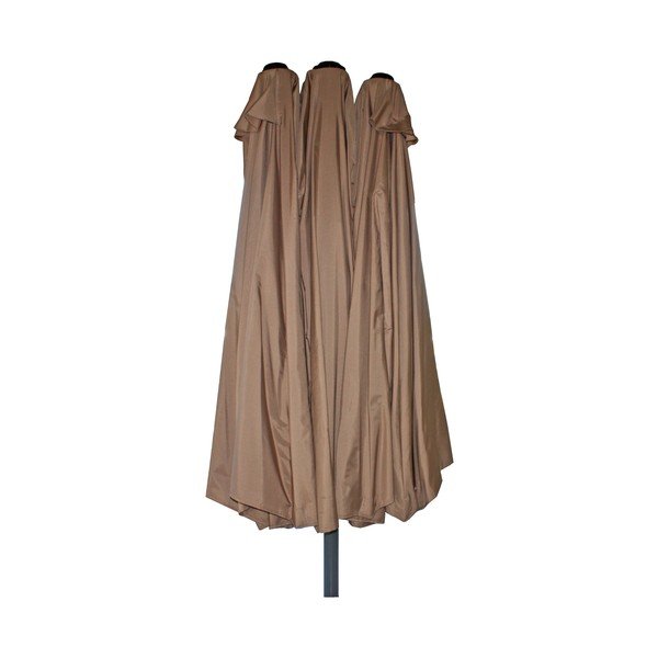 Sivý slnečník 265x460 cm – Garden Pleasure-image-2