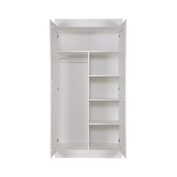 Biela dvojdverová skriňa WOOOD Locker-image-3