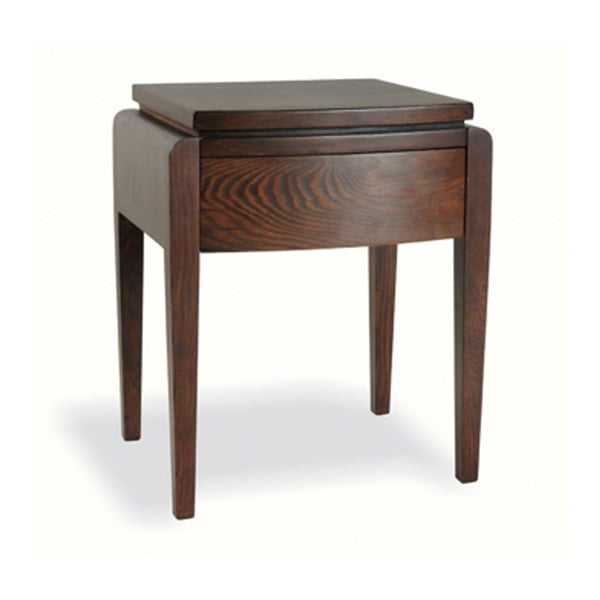 Odkladací stolík z dubového dreva Bluebone Waldorf, 45 x 55 cm
