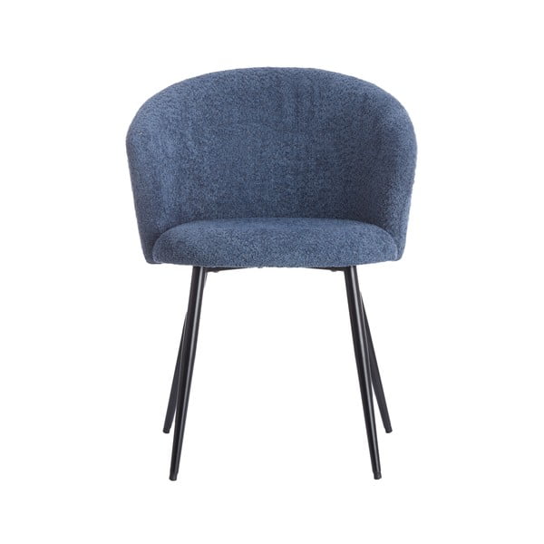 Modré kovové jedálenské kreslá v súprave 2 ks Radaja – Light & Living-image-2