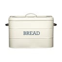 Krémová plechová dóza na chlieb Kitchen Craft Nostalgia