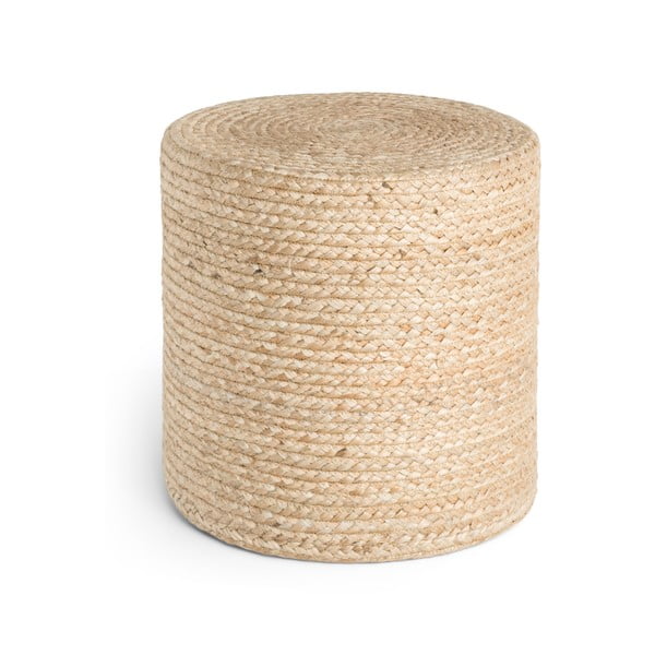 Taburet v prírodnej farbe Jutta Gold – Hanse Home