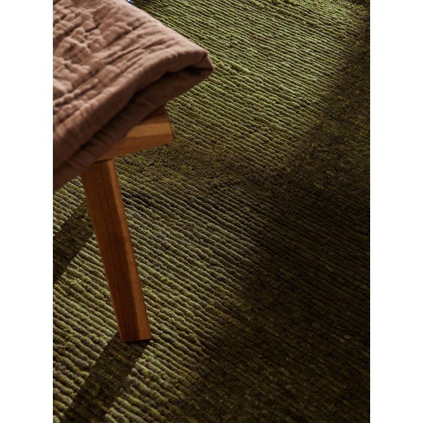 Tmavozelený ručne tkaný vlnený koberec 200x290 cm Bexley Woolwich – Ted Baker-image-3