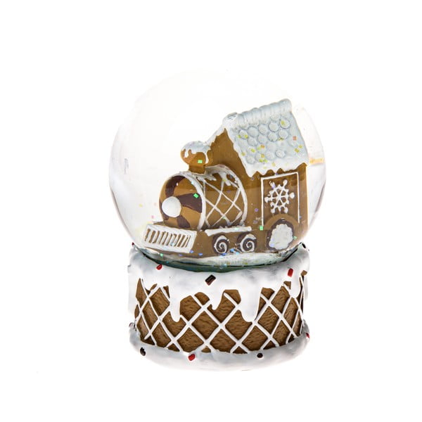 Polyresinové snežidlo (výška  10 cm) Snowy Train – Dakls