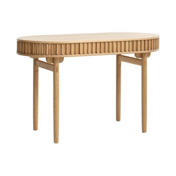 Pracovný stôl v dekore duba 60x120 cm Carno – Unique Furniture