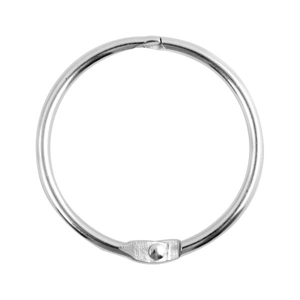 Krúžky k sprchovému závesu v súprave 12 ks v matne striebornej farbe Ringo Small – Spirella