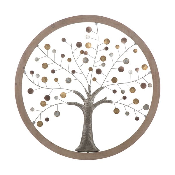 Nástenná dekorácia Mauro Ferretti Tree of Life, ø 80 cm