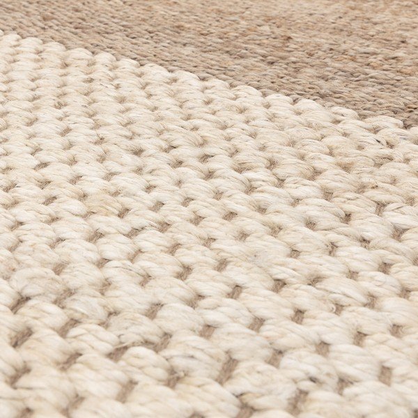Bielo-béžový obojstranný ručne tkaný jutový koberec 120x170 cm Cedar – Asiatic Carpets-image-2
