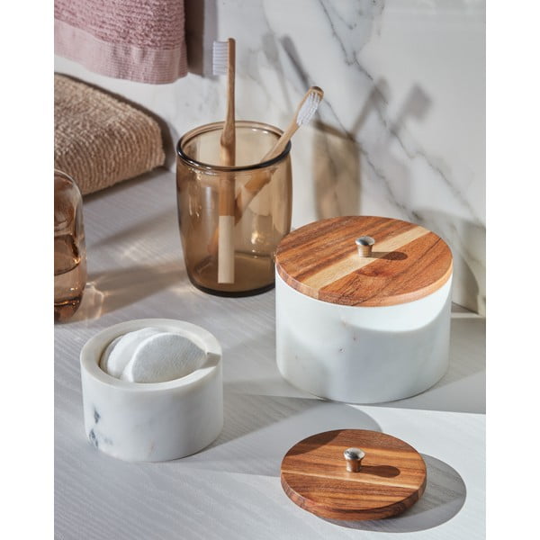 Mramorová dóza Kave Home Karla, objem 0,25 l-image-3