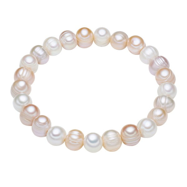 Perlový náramok Chakra Pearls Furrow, 19 cm