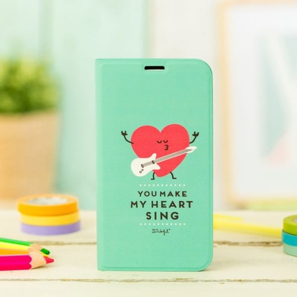 Mätovozelený obal na Samsung Galaxy S5 Mr. Wonderful Heart