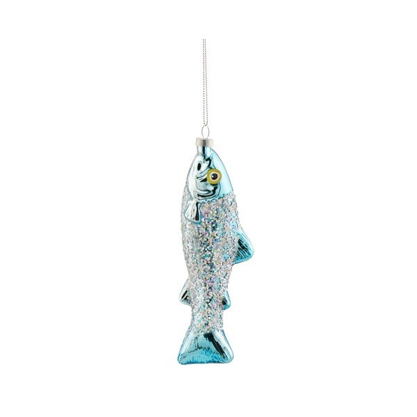 Sklenená vianočná ozdoba 5 cm Sardine – Sass & Belle