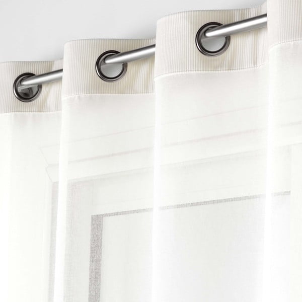 Krémová voálová záclona 140x240 cm Casual – douceur d'intérieur-image-1