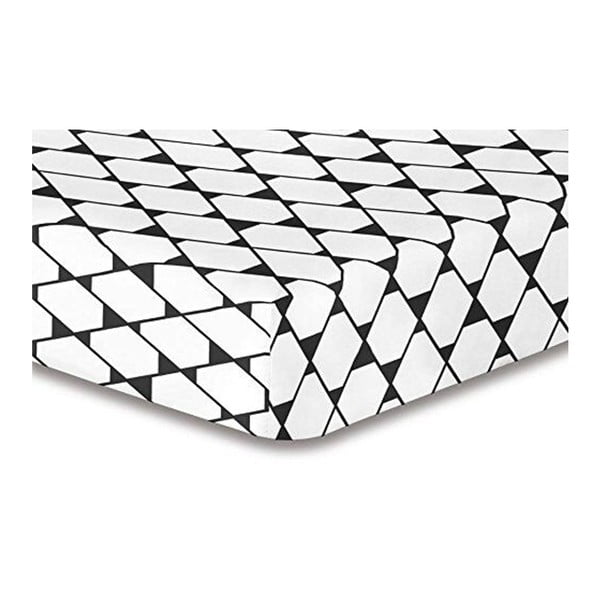Elastická plachta z mikrovlákna DecoKing Rhombuses, 180 × 200 cm