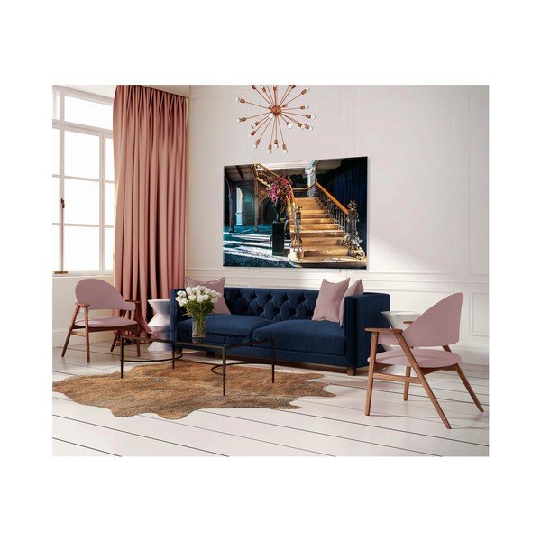 Obraz Styler Glas Modern Blue Curta, 80 × 120 cm-image-1
