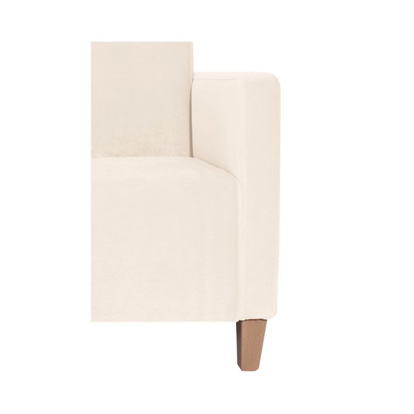 Krémové kreslo Max Winzer Milla Velvet-image-2