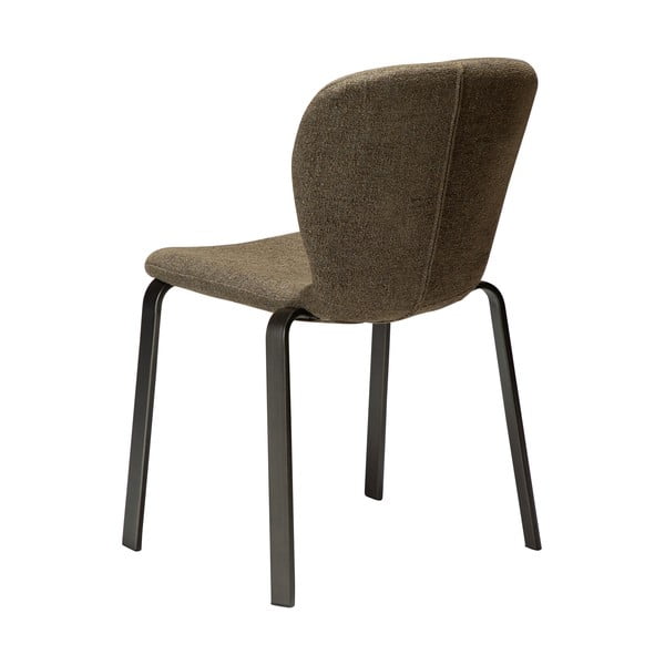 Khaki čalúnená jedálenská stolička Heap – DAN-FORM Denmark-image-4