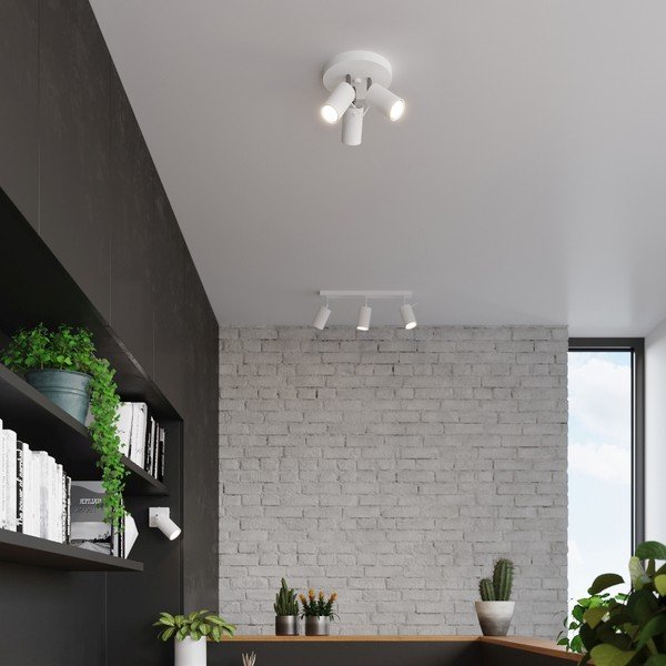 Biele bodové svietidlo Etna – Sollux-image-4